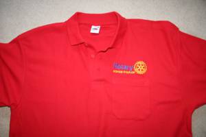 New Logo'd polo shirts